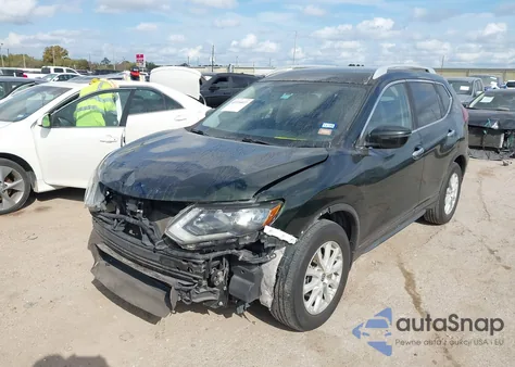 2018 Nissan Rogue Sv из США, поврежденный, VIN 5N1AT2MT3JC834089